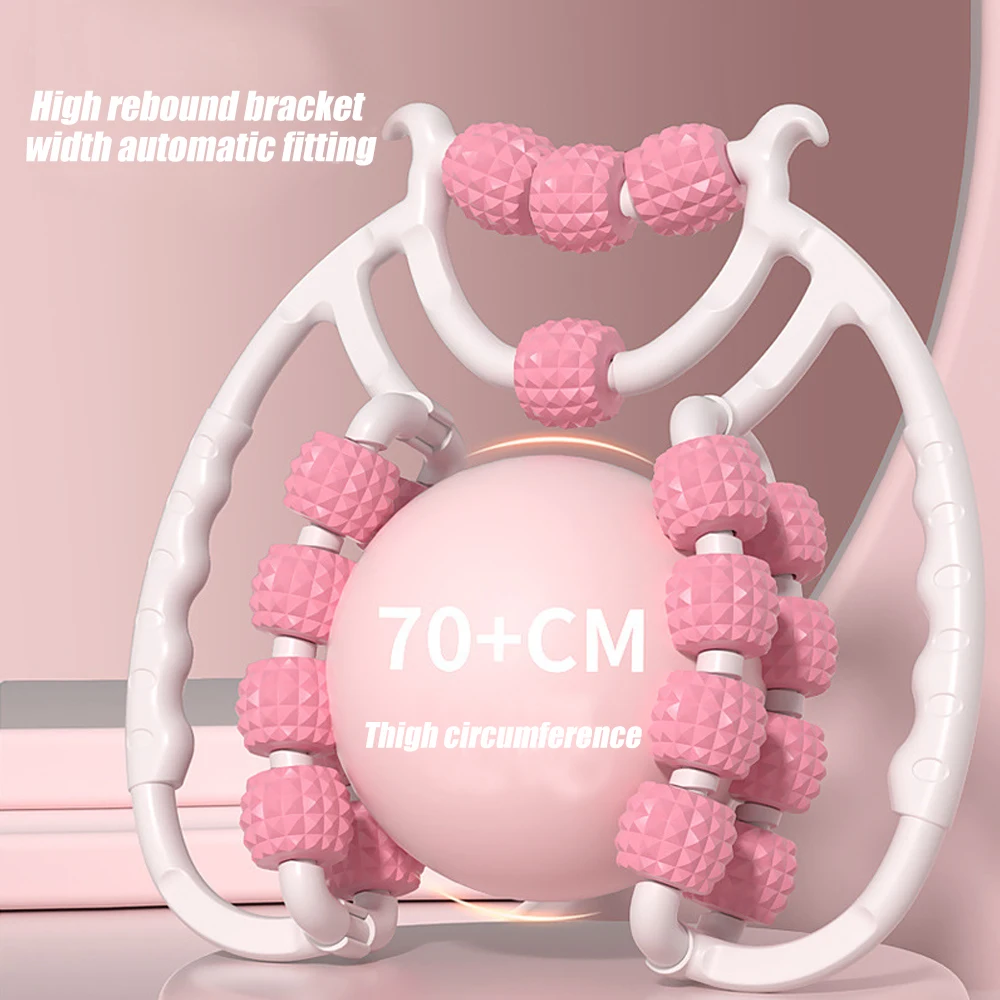 Newest 20 Wheel Annular Leg Clamp Massager Anti-cellulite Massager Body Slimming Roller Massage for Body Massager Relax - Image 3