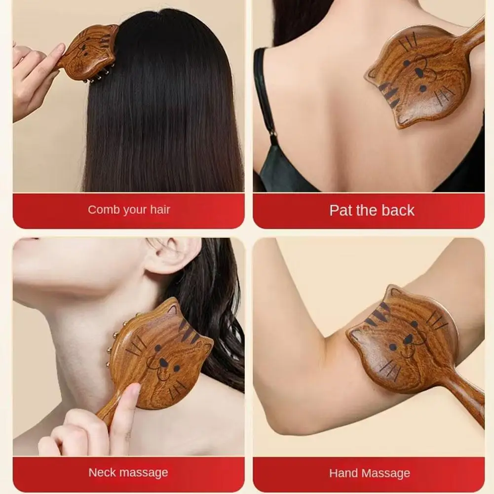 Sandalwood Scalp Massage Comb 28 Coarse Toothed Head Hair Body Massage Guasha Scraping Comb Wooden Wide Tooth Massage Comb Sandalwood Scalp Massage Comb 28 Coarse Toothed Head Hair Body Massage Guasha Scraping Comb Wooden Wide Tooth Massage Comb