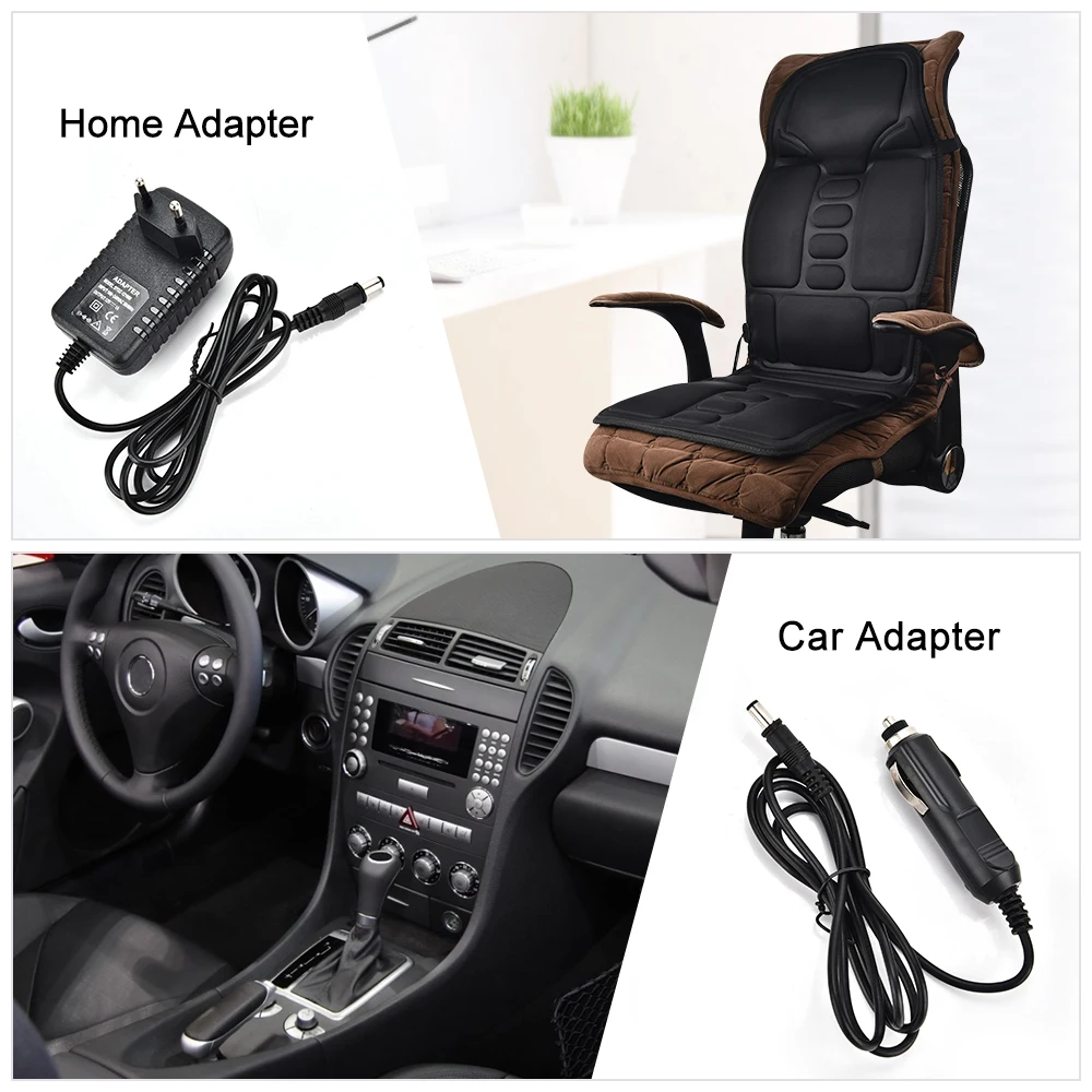 Electric Back Massager Infrared Full-Body Massage Chair Cushion Heating Vibrator Car Home Office Lumbar Neck Mattress Chair Mat Electric Back Massager Infrared Full-Body Massage Chair Cushion Heating Vibrator Car Home Office Lumbar Neck Mattress Chair Mat