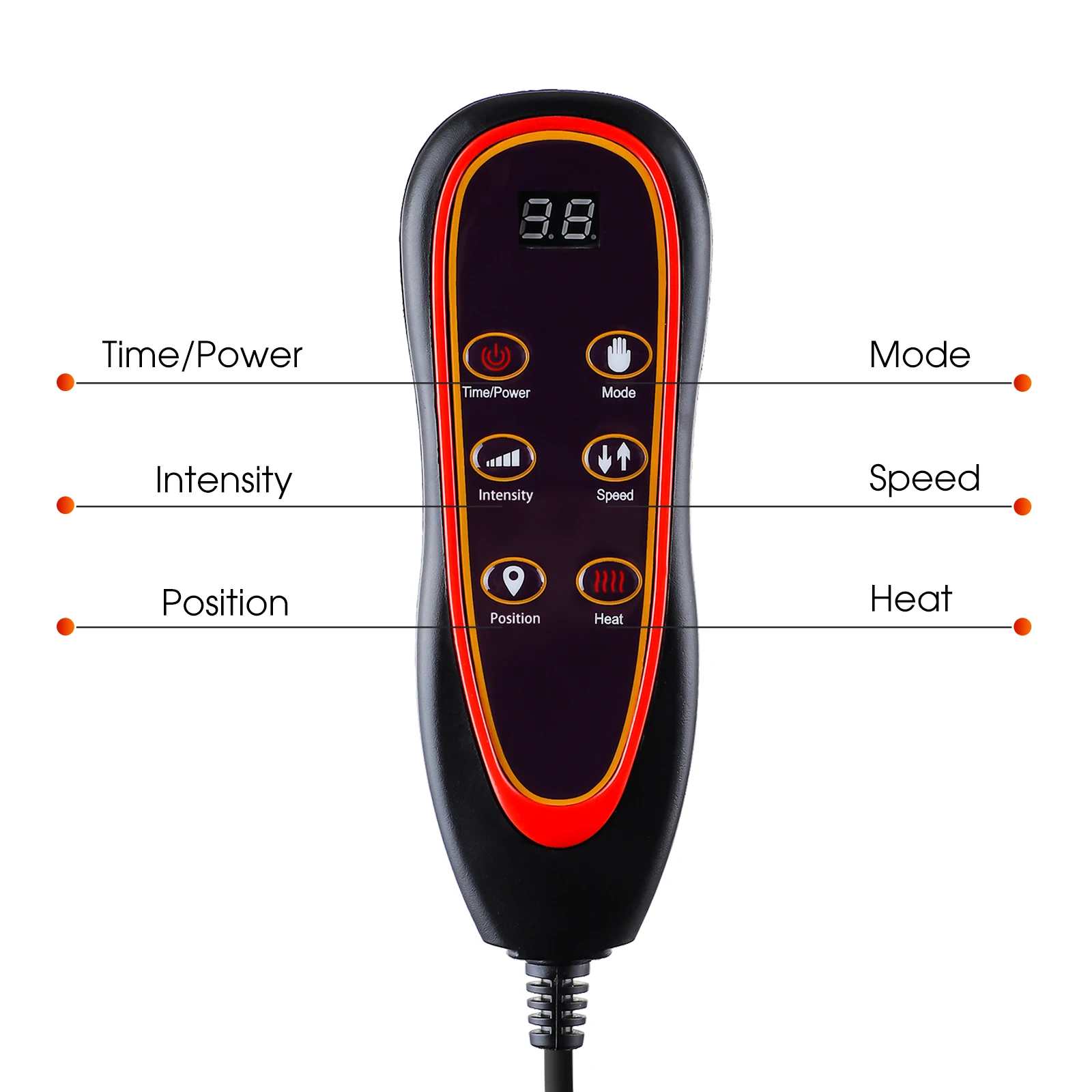 Electric Back Massager Infrared Full-Body Massage Chair Cushion Heating Vibrator Car Home Office Lumbar Neck Mattress Chair Mat Electric Back Massager Infrared Full-Body Massage Chair Cushion Heating Vibrator Car Home Office Lumbar Neck Mattress Chair Mat