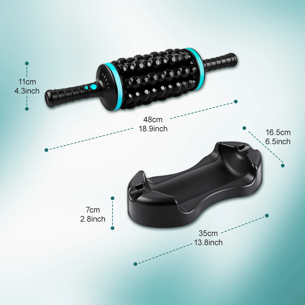 Rolling Percussive Massager 5-Speed Vibration Forward Reverse Rotation Handheld Massage Roller for Pain Relief Muscle Relaxation Rolling Percussive Massager 5-Speed Vibration Forward Reverse Rotation Handheld Massage Roller for Pain Relief Muscle Relaxation