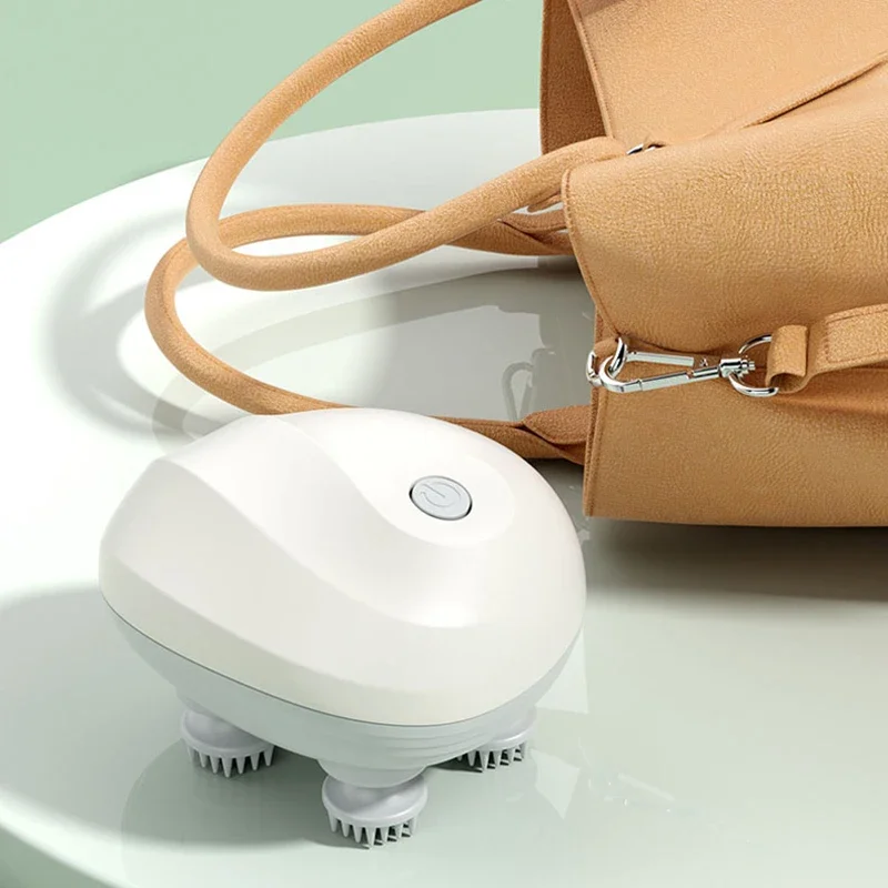 Electric Head Massager USB Rechargable Scalp Massager Body Massage Health Care Shoulder Neck Deep Tissue Kneading Massage Gift Electric Head Massager USB Rechargable Scalp Massager Body Massage Health Care Shoulder Neck Deep Tissue Kneading Massage Gift