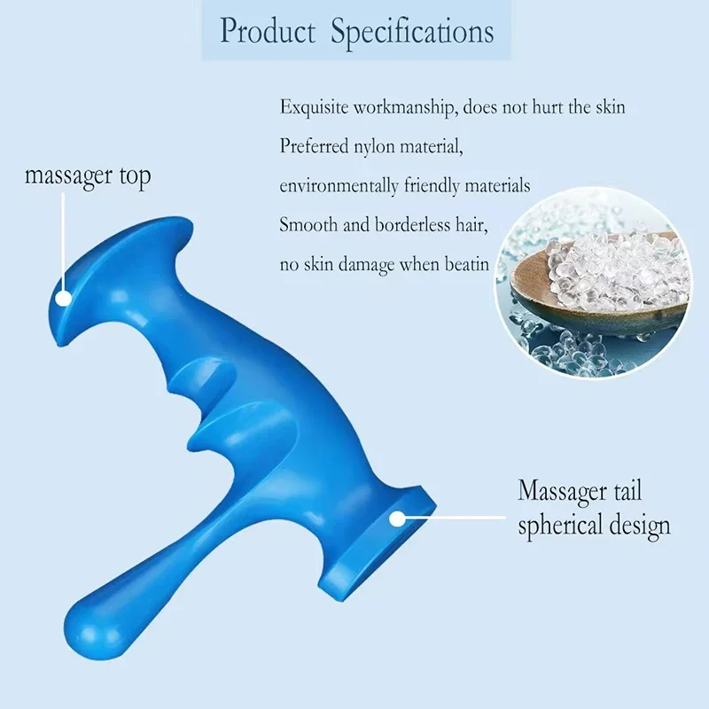 Manual Muscle Trigger Point Massager - Handheld Press & Acupressure Tool for Fascia & Muscle Relaxation, Myofascial Release Manual Muscle Trigger Point Massager - Handheld Press & Acupressure Tool for Fascia & Muscle Relaxation, Myofascial Release