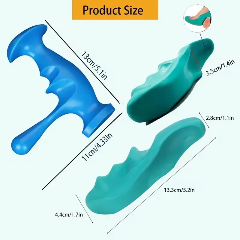 Manual Muscle Trigger Point Massager - Handheld Press & Acupressure Tool for Fascia & Muscle Relaxation, Myofascial Release Manual Muscle Trigger Point Massager - Handheld Press & Acupressure Tool for Fascia & Muscle Relaxation, Myofascial Release