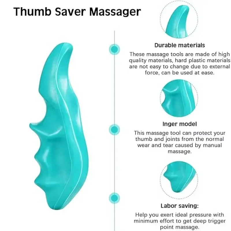 Manual Muscle Trigger Point Massager - Handheld Press & Acupressure Tool for Fascia & Muscle Relaxation, Myofascial Release Manual Muscle Trigger Point Massager - Handheld Press & Acupressure Tool for Fascia & Muscle Relaxation, Myofascial Release