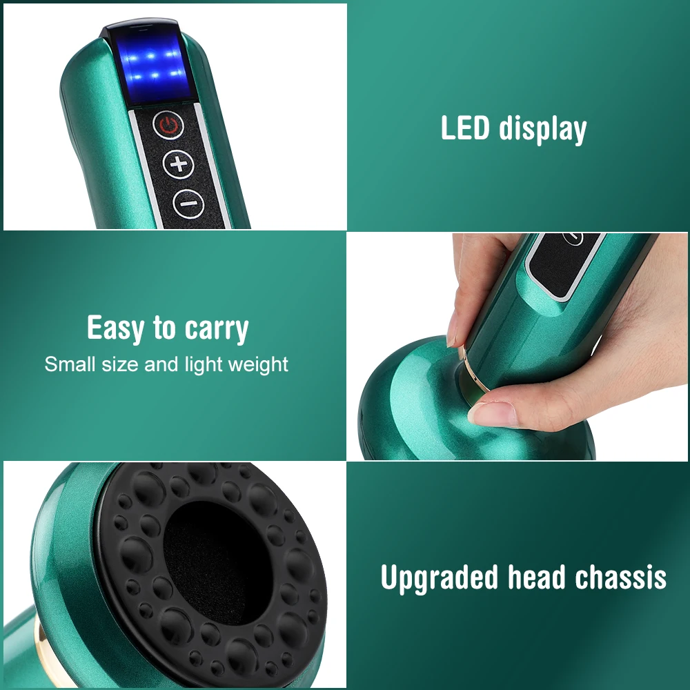 6 Gear Electric Cupping Massager Vacuum Suction Cup GuaSha Anti Cellulite Beauty Health Scraping Heat Body Slimming Massage 6 Gear Electric Cupping Massager Vacuum Suction Cup GuaSha Anti Cellulite Beauty Health Scraping Heat Body Slimming Massage