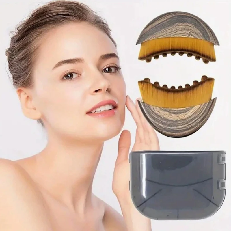 S Size Lymphatic Contour Face Brush for Dry Brushing - Face Massager Tool for Sculpting And Skin Massage S Size Lymphatic Contour Face Brush for Dry Brushing - Face Massager Tool for Sculpting And Skin Massage