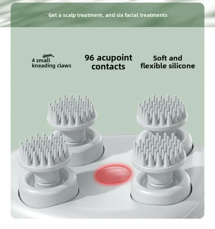 Head Massage Instrument Rechargeable Head Massager Scalp Stress Relax Body MassageWaterproof Handheld Hair Scalp massager Head Massage Instrument Rechargeable Head Massager Scalp Stress Relax Body MassageWaterproof Handheld Hair Scalp massager