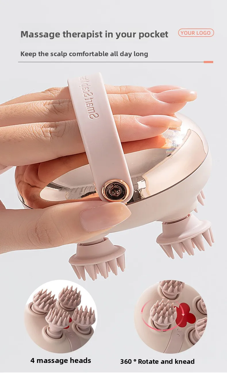 Head Massage Instrument Rechargeable Head Massager Scalp Stress Relax Body MassageWaterproof Handheld Hair Scalp massager Head Massage Instrument Rechargeable Head Massager Scalp Stress Relax Body MassageWaterproof Handheld Hair Scalp massager
