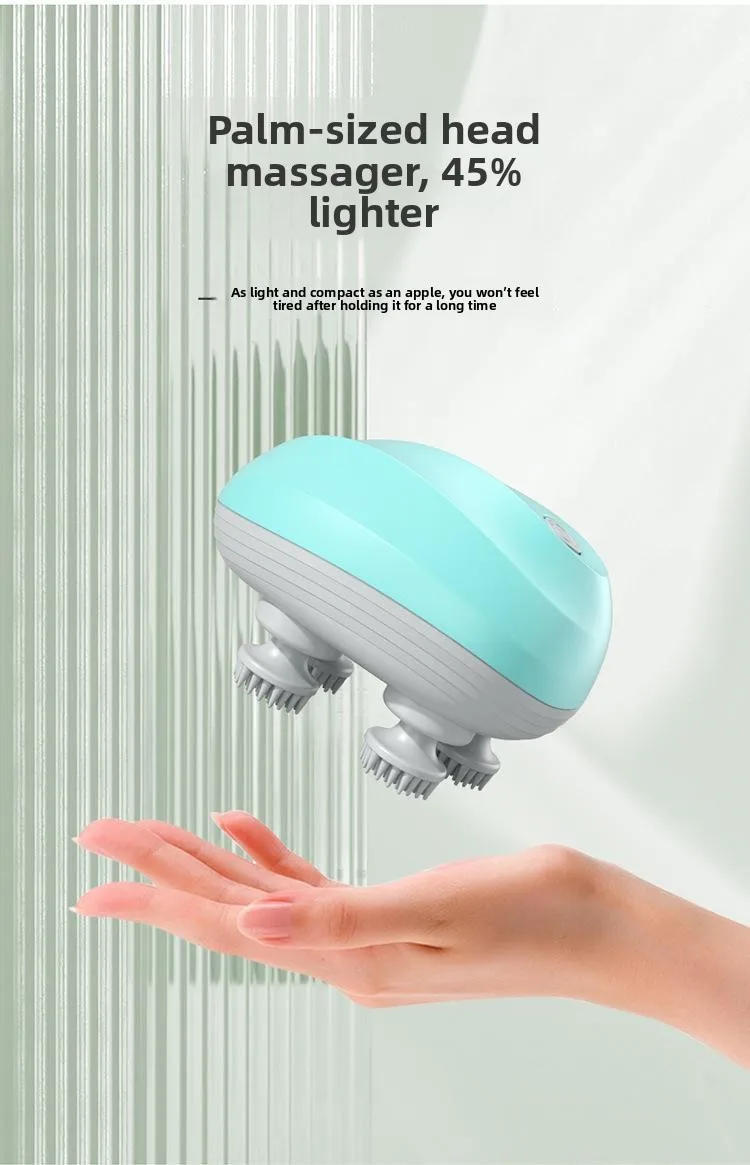 Head Massage Instrument Rechargeable Head Massager Scalp Stress Relax Body MassageWaterproof Handheld Hair Scalp massager Head Massage Instrument Rechargeable Head Massager Scalp Stress Relax Body MassageWaterproof Handheld Hair Scalp massager