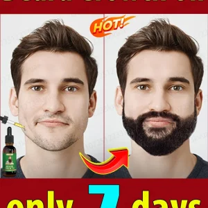 Make your beard thicker, longer and more mature with the latest beard growth liquid in 2025.