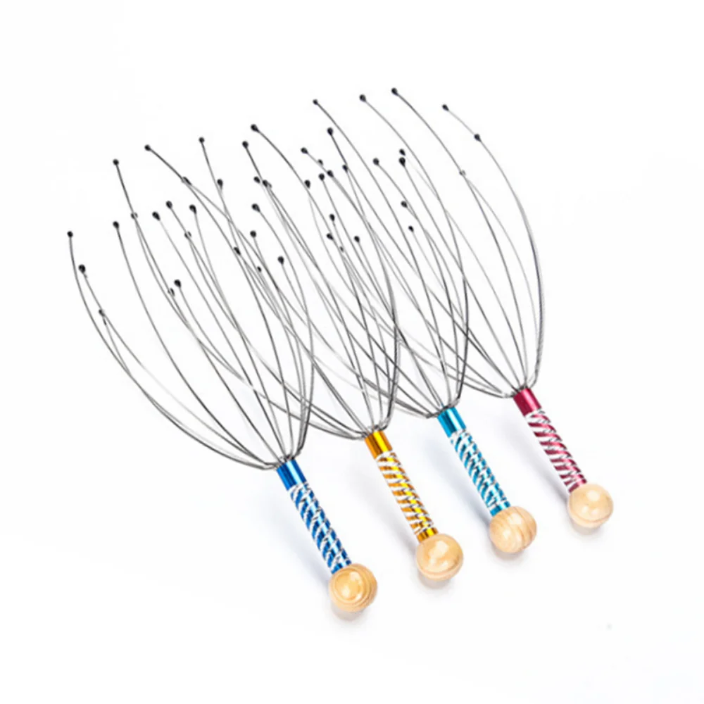 Octopus Head Massager Scalp Massager Relaxation Relief Body Massager Remove Muscle Tension Tiredness Metal Head Relax Massager Octopus Head Massager Scalp Massager Relaxation Relief Body Massager Remove Muscle Tension Tiredness Metal Head Relax Massager