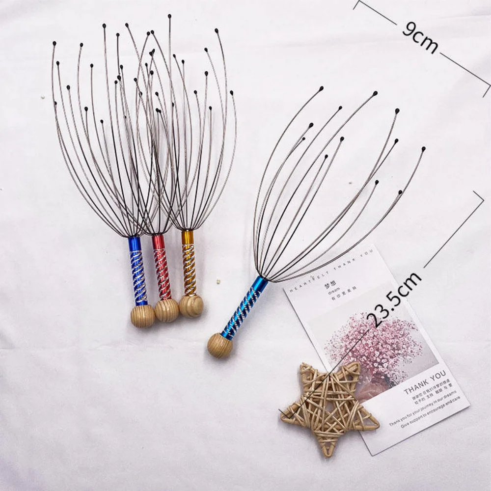 Octopus Head Massager Scalp Massager Relaxation Relief Body Massager Remove Muscle Tension Tiredness Metal Head Relax Massager Octopus Head Massager Scalp Massager Relaxation Relief Body Massager Remove Muscle Tension Tiredness Metal Head Relax Massager