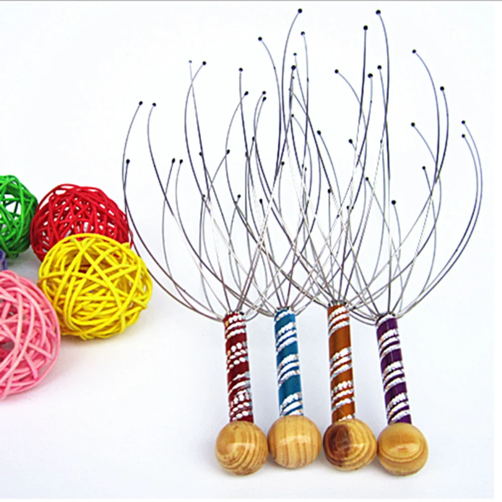 Octopus Head Massager Scalp Massager Relaxation Relief Body Massager Remove Muscle Tension Tiredness Metal Head Relax Massager Octopus Head Massager Scalp Massager Relaxation Relief Body Massager Remove Muscle Tension Tiredness Metal Head Relax Massager