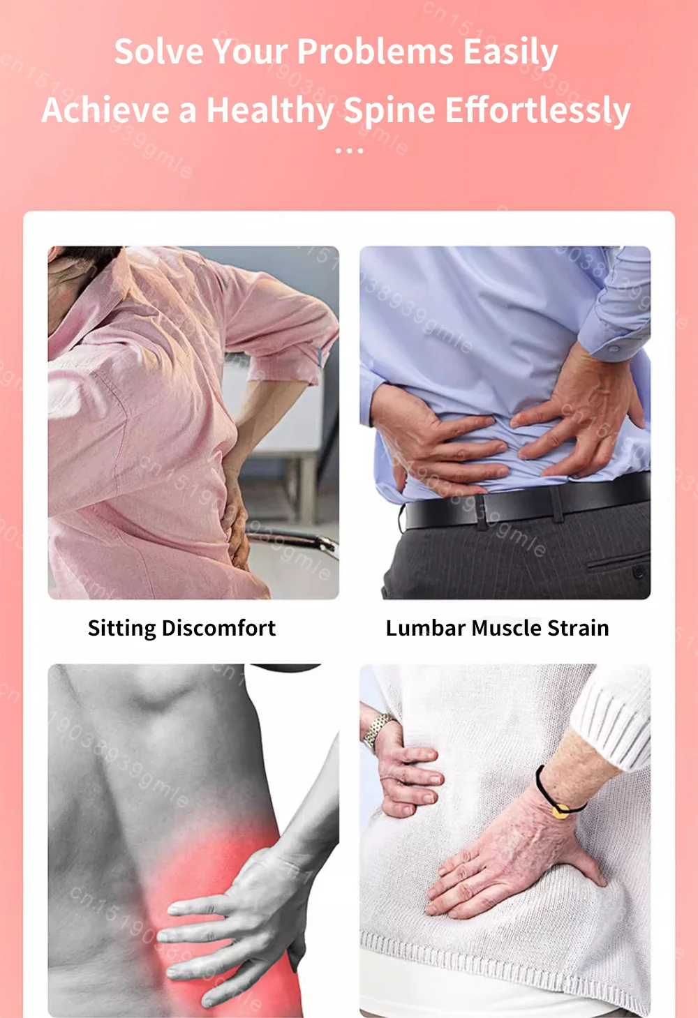 Back Stretcher Adjustable Massager Multi-Level Waist Neck Fitness Lumbar Cervical Spine Cervical Spine Support Massager Tools Back Stretcher Adjustable Massager Multi-Level Waist Neck Fitness Lumbar Cervical Spine Cervical Spine Support Massager Tools