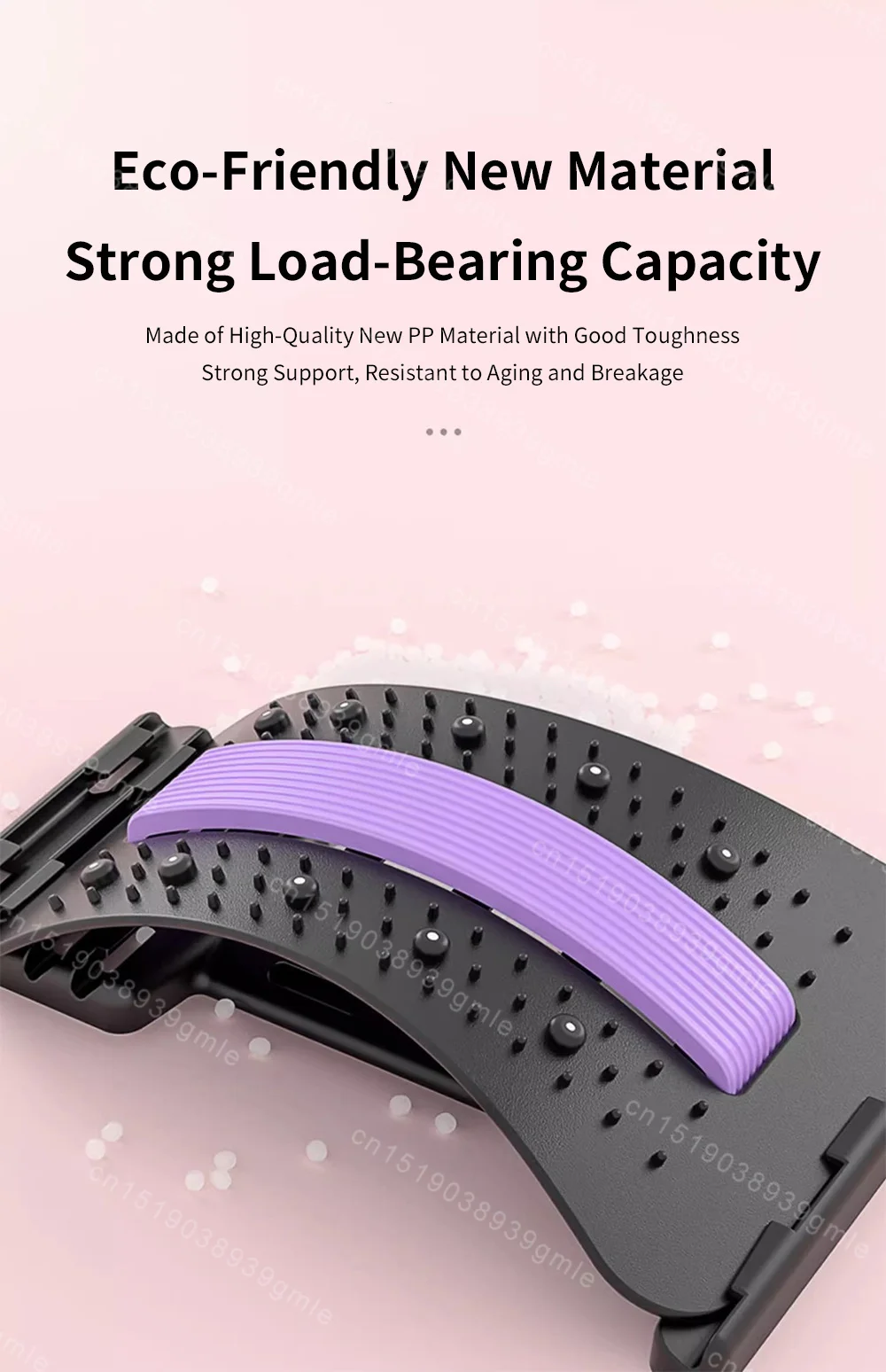 Back Stretcher Adjustable Massager Multi-Level Waist Neck Fitness Lumbar Cervical Spine Cervical Spine Support Massager Tools Back Stretcher Adjustable Massager Multi-Level Waist Neck Fitness Lumbar Cervical Spine Cervical Spine Support Massager Tools