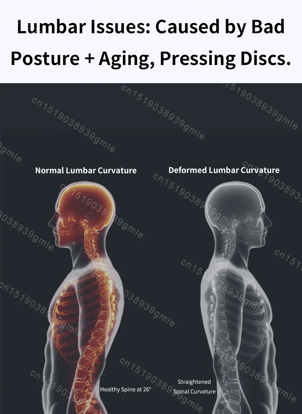 Back Stretcher Adjustable Massager Multi-Level Waist Neck Fitness Lumbar Cervical Spine Cervical Spine Support Massager Tools Back Stretcher Adjustable Massager Multi-Level Waist Neck Fitness Lumbar Cervical Spine Cervical Spine Support Massager Tools