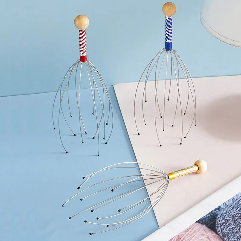 Octopus Head Massager Scalp Massagers With Claws Handheld Deep Relaxation Hair Stimulation And Stress Relief Massage TPAMQ001 Octopus Head Massager Scalp Massagers With Claws Handheld Deep Relaxation Hair Stimulation And Stress Relief Massage TPAMQ001