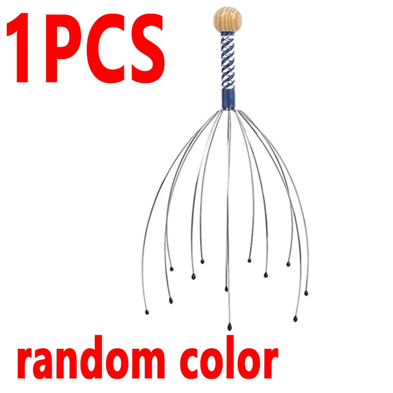 Octopus Head Massager Scalp Massagers With Claws Handheld Deep Relaxation Hair Stimulation And Stress Relief Massage TPAMQ001 Octopus Head Massager Scalp Massagers With Claws Handheld Deep Relaxation Hair Stimulation And Stress Relief Massage TPAMQ001