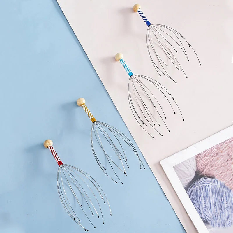 Octopus Head Massager Scalp Massagers With Claws Handheld Deep Relaxation Hair Stimulation And Stress Relief Massage TPAMQ001 Octopus Head Massager Scalp Massagers With Claws Handheld Deep Relaxation Hair Stimulation And Stress Relief Massage TPAMQ001