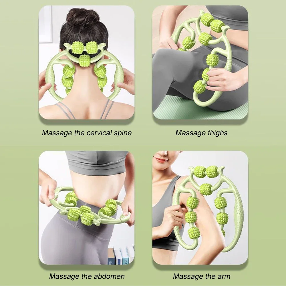 1Pcs 9-Wheel Fascia Muscle Roller, Cellulite Roller, Massage Roller for Relieve Muscle Soreness Thigh,Calf,Arm,Reduce Cellulite 1Pcs 9-Wheel Fascia Muscle Roller, Cellulite Roller, Massage Roller for Relieve Muscle Soreness Thigh,Calf,Arm,Reduce Cellulite