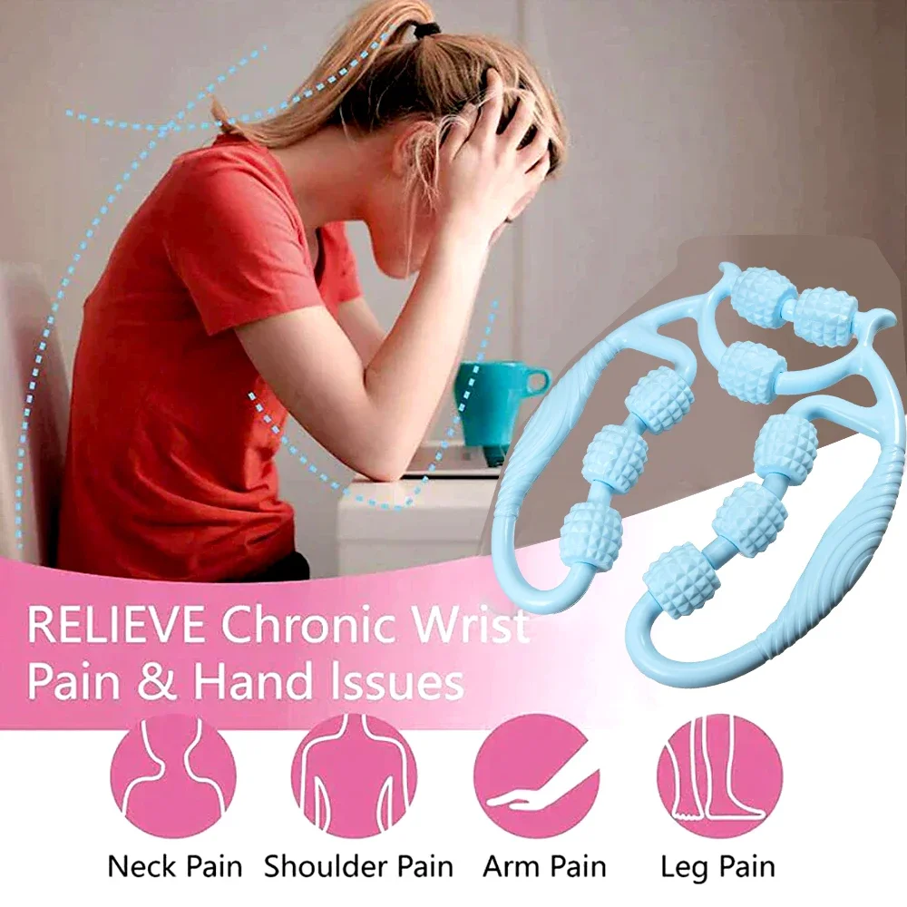 1Pcs 9-Wheel Fascia Muscle Roller, Cellulite Roller, Massage Roller for Relieve Muscle Soreness Thigh,Calf,Arm,Reduce Cellulite 1Pcs 9-Wheel Fascia Muscle Roller, Cellulite Roller, Massage Roller for Relieve Muscle Soreness Thigh,Calf,Arm,Reduce Cellulite