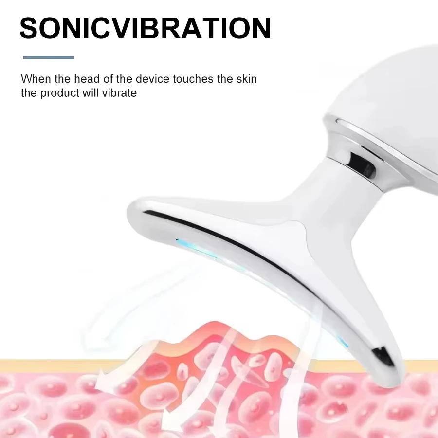 Anti Wrinkle Facial Massager Neck Face Beauty Device Skin Tighten Facial Lift Device Reduce Double Chin Skin Care Tool 7 Colors - Image 3