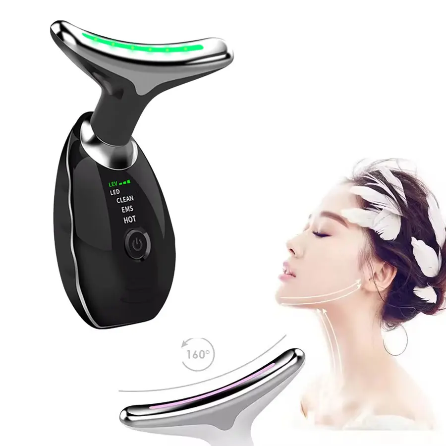 Anti Wrinkle Facial Massager Neck Face Beauty Device Skin Tighten Facial Lift Device Reduce Double Chin Skin Care Tool 7 Colors Anti Wrinkle Facial Massager Neck Face Beauty Device Skin Tighten Facial Lift Device Reduce Double Chin Skin Care Tool 7 Colors