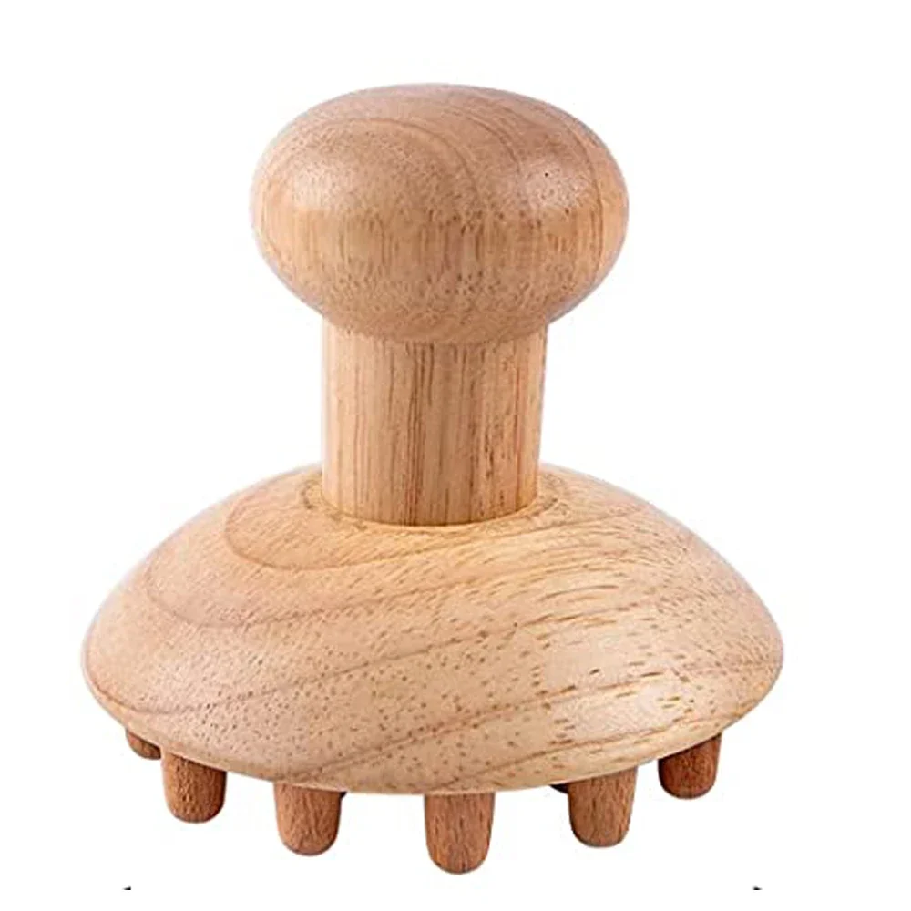 ZONGKUNG 1PCS Wooden Therapy Massage Sets Pain Relief Anti Cellulite Body Slimmling Gua Sha Back Massager Maderoterapia Corporal