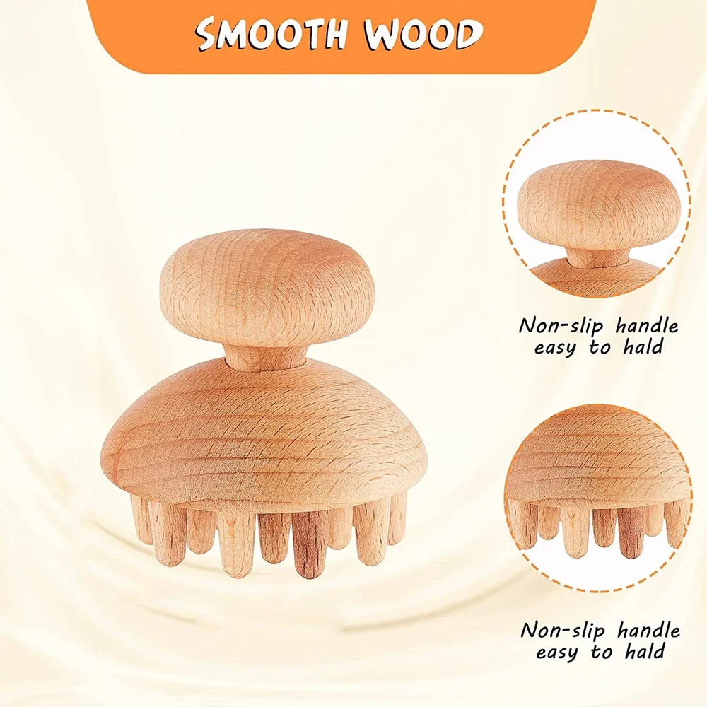 ZONGKUNG 1PCS Wooden Therapy Massage Sets Pain Relief Anti Cellulite Body Slimmling Gua Sha Back Massager Maderoterapia Corporal
