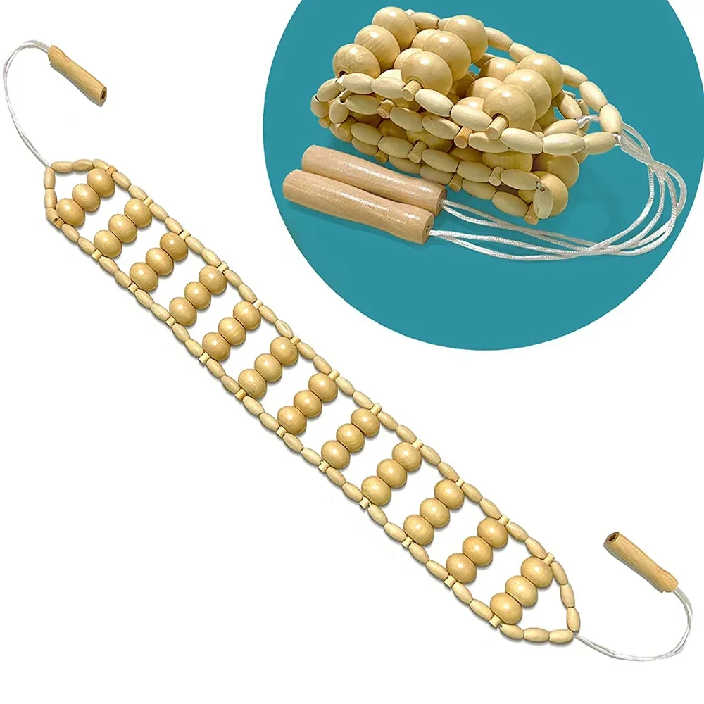 ZONGKUNG 1PCS Wooden Therapy Massage Sets Pain Relief Anti Cellulite Body Slimmling Gua Sha Back Massager Maderoterapia Corporal - Image 4