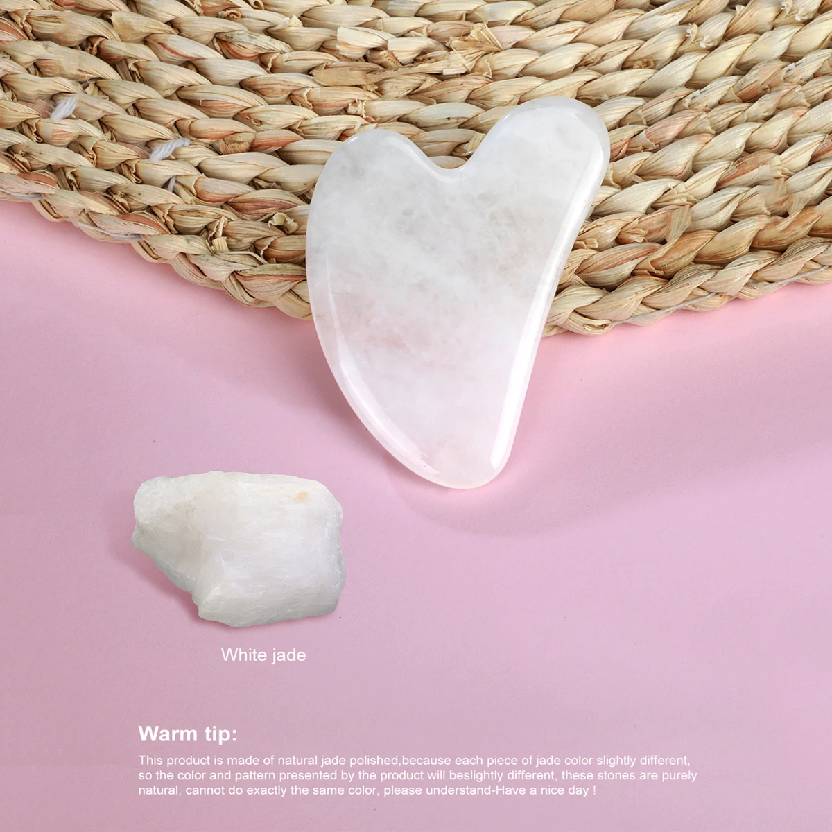 1PC Guasha Massage Natural Stone Jade Scraper Facial Gua Sha SPA Neck Massager Women Portable Face Skin Care Beauty Healty TooL 1PC Guasha Massage Natural Stone Jade Scraper Facial Gua Sha SPA Neck Massager Women Portable Face Skin Care Beauty Healty TooL