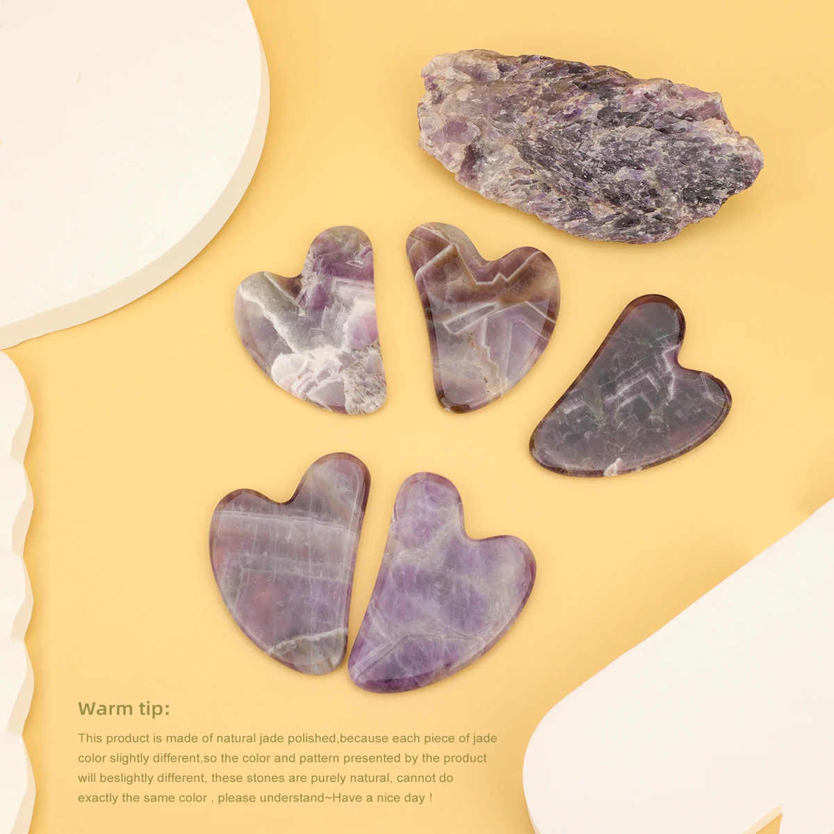 1PC Guasha Massage Natural Stone Jade Scraper Facial Gua Sha SPA Neck Massager Women Portable Face Skin Care Beauty Healty TooL 1PC Guasha Massage Natural Stone Jade Scraper Facial Gua Sha SPA Neck Massager Women Portable Face Skin Care Beauty Healty TooL
