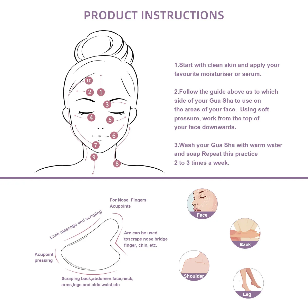 1PC Guasha Massage Natural Stone Jade Scraper Facial Gua Sha SPA Neck Massager Women Portable Face Skin Care Beauty Healty TooL 1PC Guasha Massage Natural Stone Jade Scraper Facial Gua Sha SPA Neck Massager Women Portable Face Skin Care Beauty Healty TooL