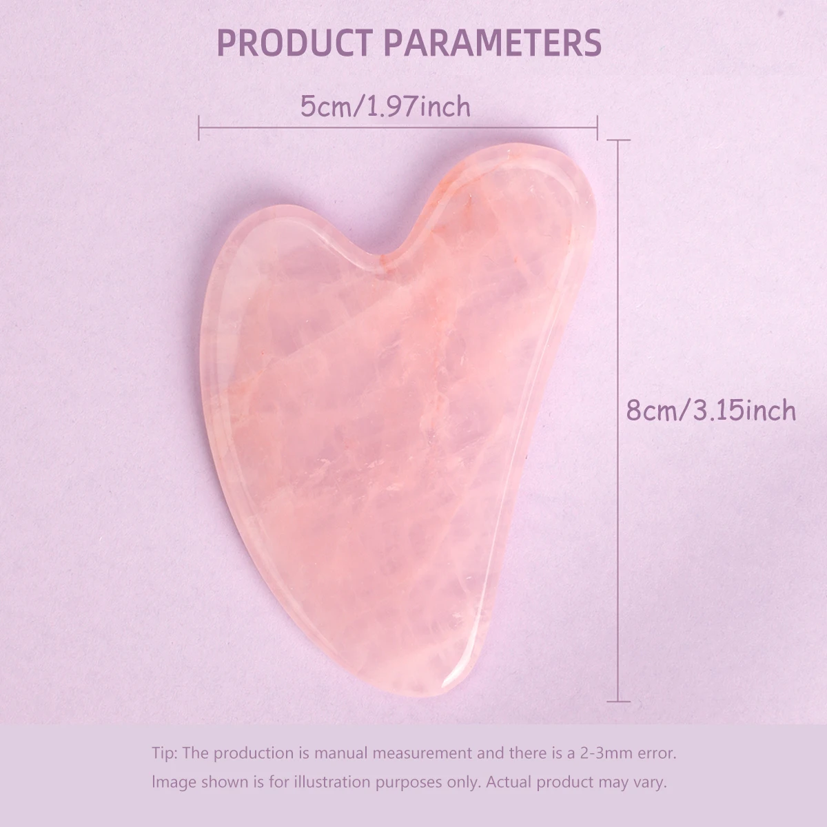 1PC Guasha Massage Natural Stone Jade Scraper Facial Gua Sha SPA Neck Massager Women Portable Face Skin Care Beauty Healty TooL - Image 6