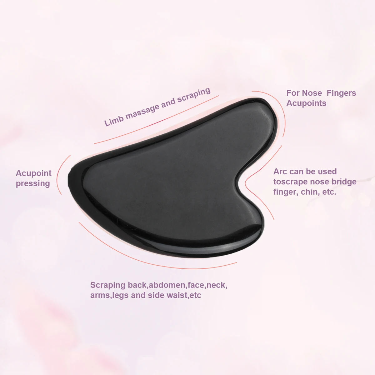 1PC Guasha Massage Natural Stone Jade Scraper Facial Gua Sha SPA Neck Massager Women Portable Face Skin Care Beauty Healty TooL 1PC Guasha Massage Natural Stone Jade Scraper Facial Gua Sha SPA Neck Massager Women Portable Face Skin Care Beauty Healty TooL