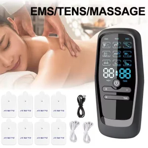 EMS Acupuncture Body Massage Digital Therapy Slimming Machine Electro Stimulator Physiotherapy Tens Muscle Stimulator Electric