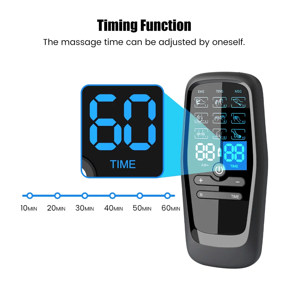 EMS Acupuncture Body Massage Digital Therapy Slimming Machine Electro Stimulator Physiotherapy Tens Muscle Stimulator Electric EMS Acupuncture Body Massage Digital Therapy Slimming Machine Electro Stimulator Physiotherapy Tens Muscle Stimulator Electric