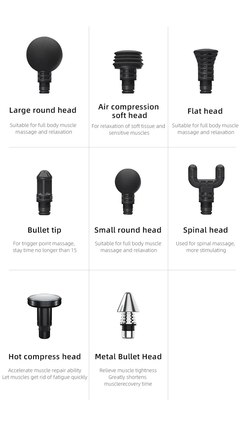 Booster Massage Gun Electric Neck Massager 7.4V Smart Hit Fascia Gun for Body Massage Relaxation Fitness Electric Muscle Massag Booster Massage Gun Electric Neck Massager 7.4V Smart Hit Fascia Gun for Body Massage Relaxation Fitness Electric Muscle Massag