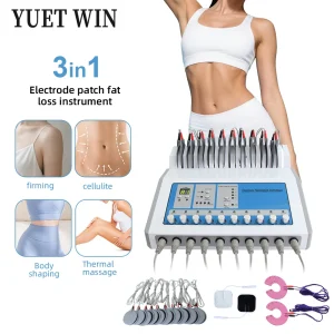 YUET WIN NEW Eletric Muscle Stimulator Weight Loss Machine Cellulite Removal Electrostimulator Relaxation Body Massage Apparatu