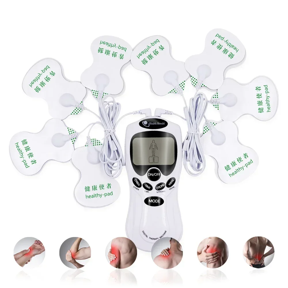 Health Tens Muscle Neck Massager Back Electric Digital Therapy Machine Massage Electronic Pulse Stimulator for Full Body Care - Image 3