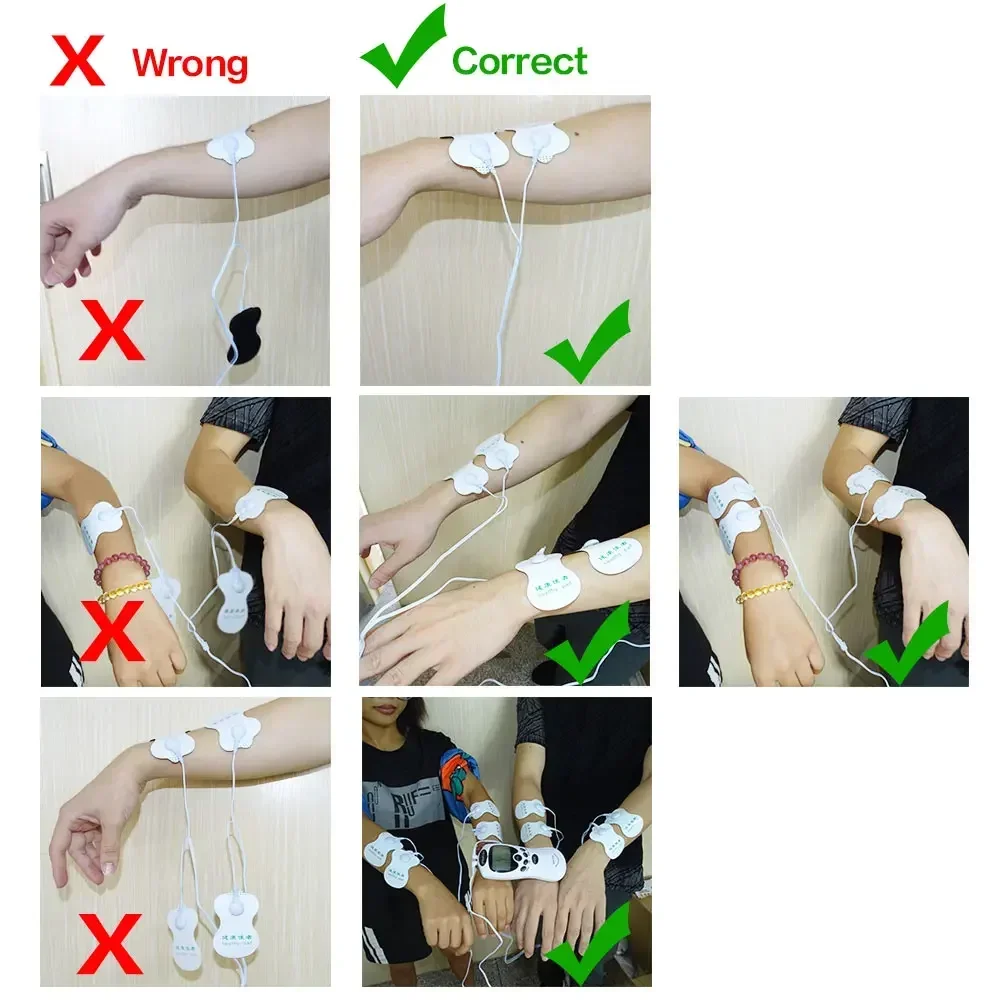 Health Tens Muscle Neck Massager Back Electric Digital Therapy Machine Massage Electronic Pulse Stimulator for Full Body Care - Image 2