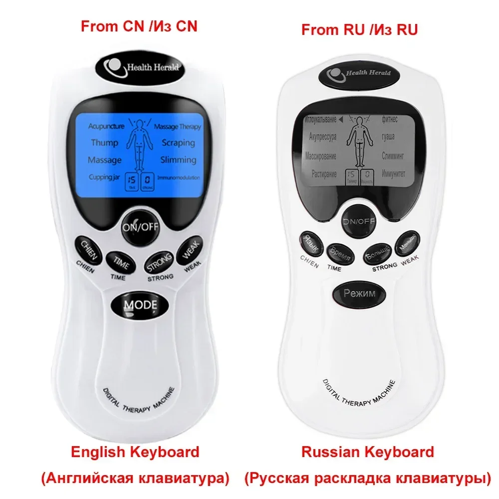 Health Tens Muscle Neck Massager Back Electric Digital Therapy Machine Massage Electronic Pulse Stimulator for Full Body Care - Image 6