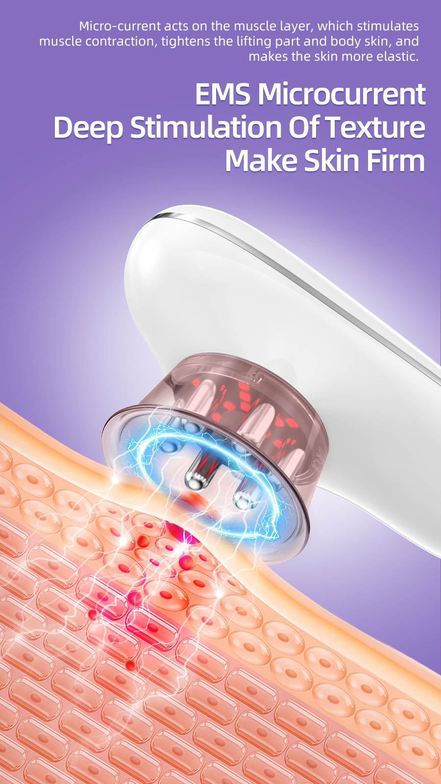 Anti Cellulite Tool and Skin Tightening Device Body Sculpting Massager Cellulite Removal Machine for Face Belly Arms Legs Waist Anti Cellulite Tool and Skin Tightening Device Body Sculpting Massager Cellulite Removal Machine for Face Belly Arms Legs Waist