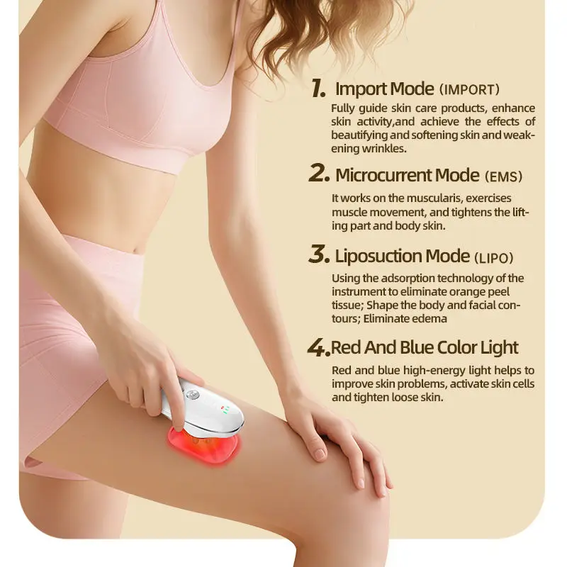 Anti Cellulite Tool and Skin Tightening Device Body Sculpting Massager Cellulite Removal Machine for Face Belly Arms Legs Waist - Image 2