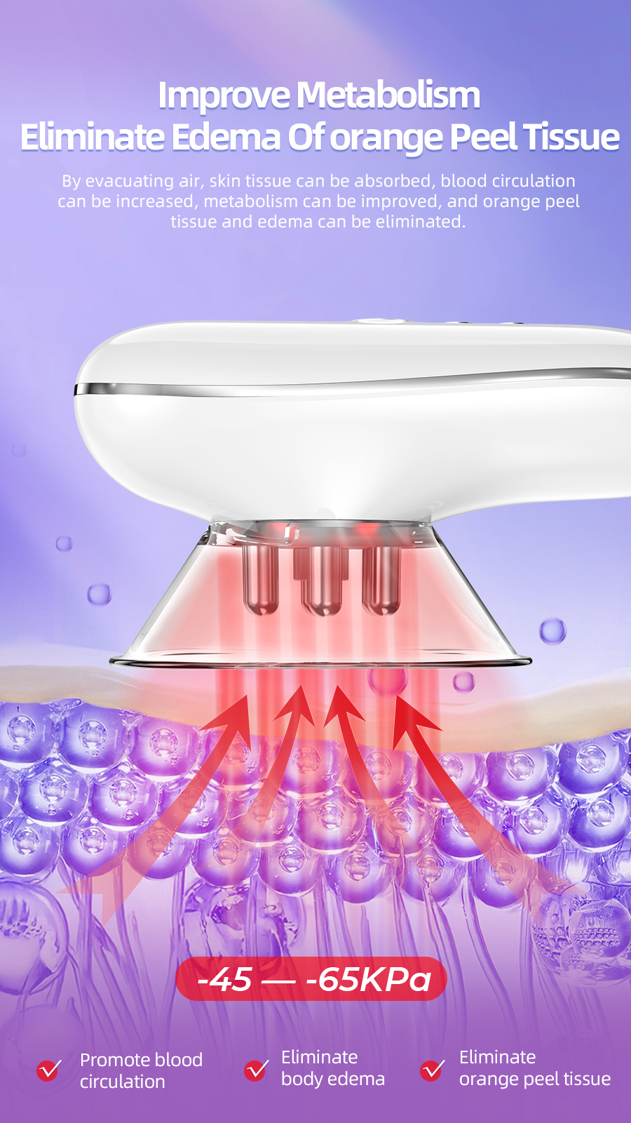Anti Cellulite Tool and Skin Tightening Device Body Sculpting Massager Cellulite Removal Machine for Face Belly Arms Legs Waist Anti Cellulite Tool and Skin Tightening Device Body Sculpting Massager Cellulite Removal Machine for Face Belly Arms Legs Waist