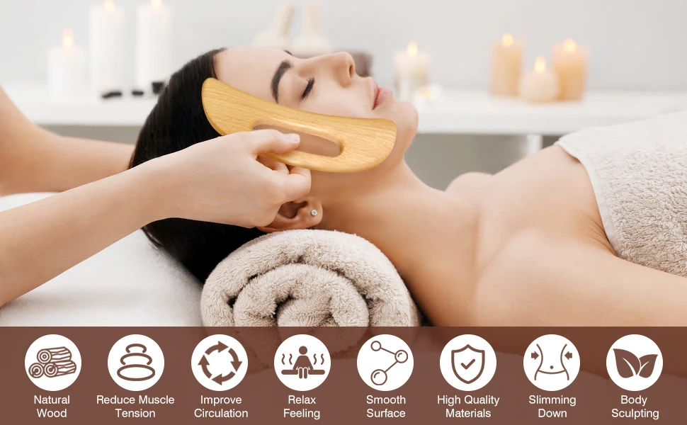 Wood Therapy Massage Tools, Wood Lymphatic Drainage Massage Tools Set for Body Sculpting, Maderoterapia Kit for Anticellulite Wood Therapy Massage Tools, Wood Lymphatic Drainage Massage Tools Set for Body Sculpting, Maderoterapia Kit for Anticellulite