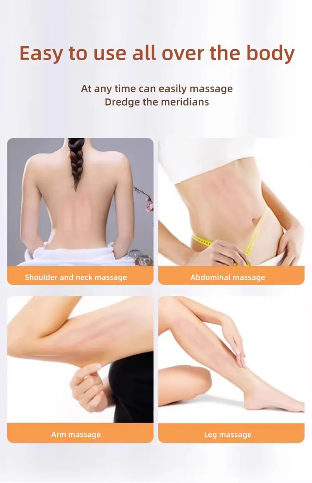New 36W Relaxed Red Light Heated Massage Device Roll Massager 360° Rotating Inner Ball Roller for Whole Body Anti Cellulite New 36W Relaxed Red Light Heated Massage Device Roll Massager 360° Rotating Inner Ball Roller for Whole Body Anti Cellulite