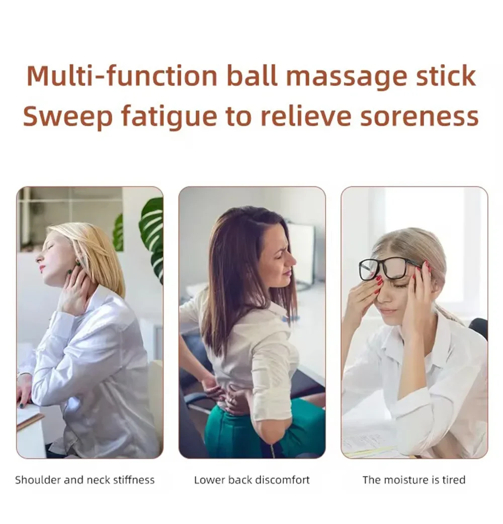 New 36W Relaxed Red Light Heated Massage Device Roll Massager 360° Rotating Inner Ball Roller for Whole Body Anti Cellulite New 36W Relaxed Red Light Heated Massage Device Roll Massager 360° Rotating Inner Ball Roller for Whole Body Anti Cellulite