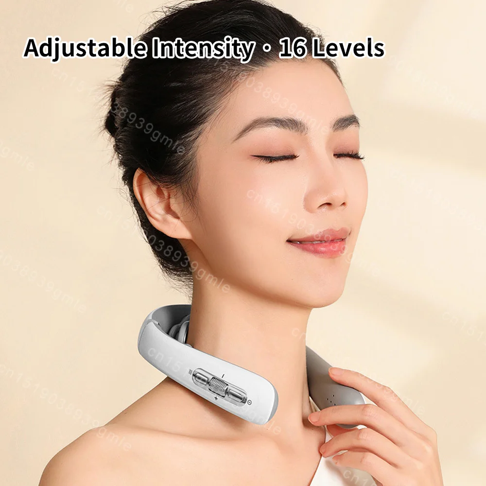 Neck Massager Electric Microcurrent Multi-Head Replaceable Wireless Knead Shiatsu Heating Vibration Cervical Shoulder Massager Neck Massager Electric Microcurrent Multi-Head Replaceable Wireless Knead Shiatsu Heating Vibration Cervical Shoulder Massager